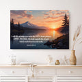 Psalm 121,1-2 - Wallschild Glaube Aufstiegspsalm