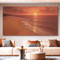 Strandküste Küstenwandbild VII