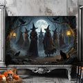 Hexenzirkel Halloween Wandkunst