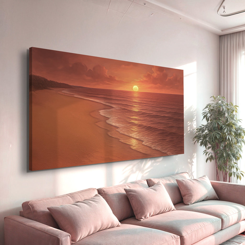Strandküste Küstenwandbild VII