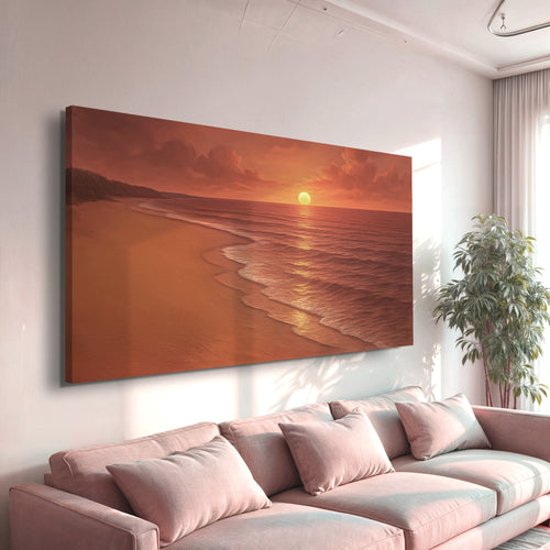 Strandküste Küstenwandbild VII