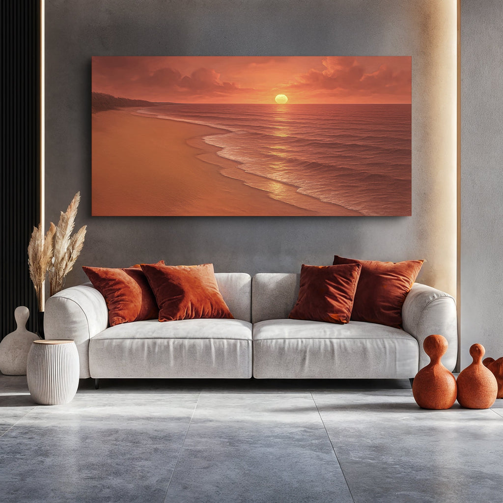 Strandküste Küstenwandbild VII