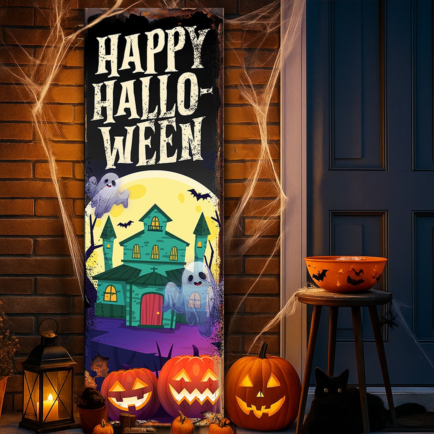 Halloween Willkommensschild
