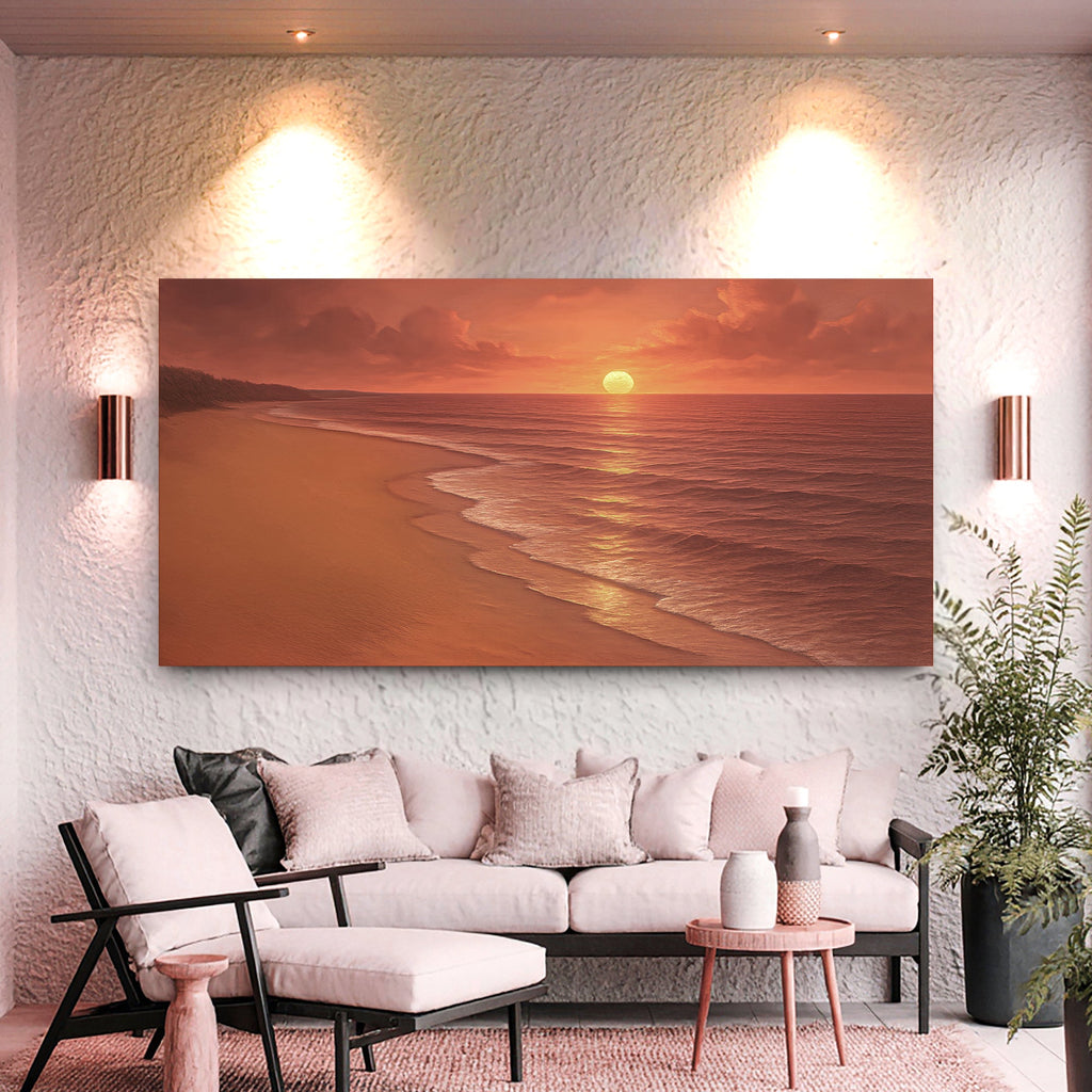 Strandküste Küstenwandbild VII
