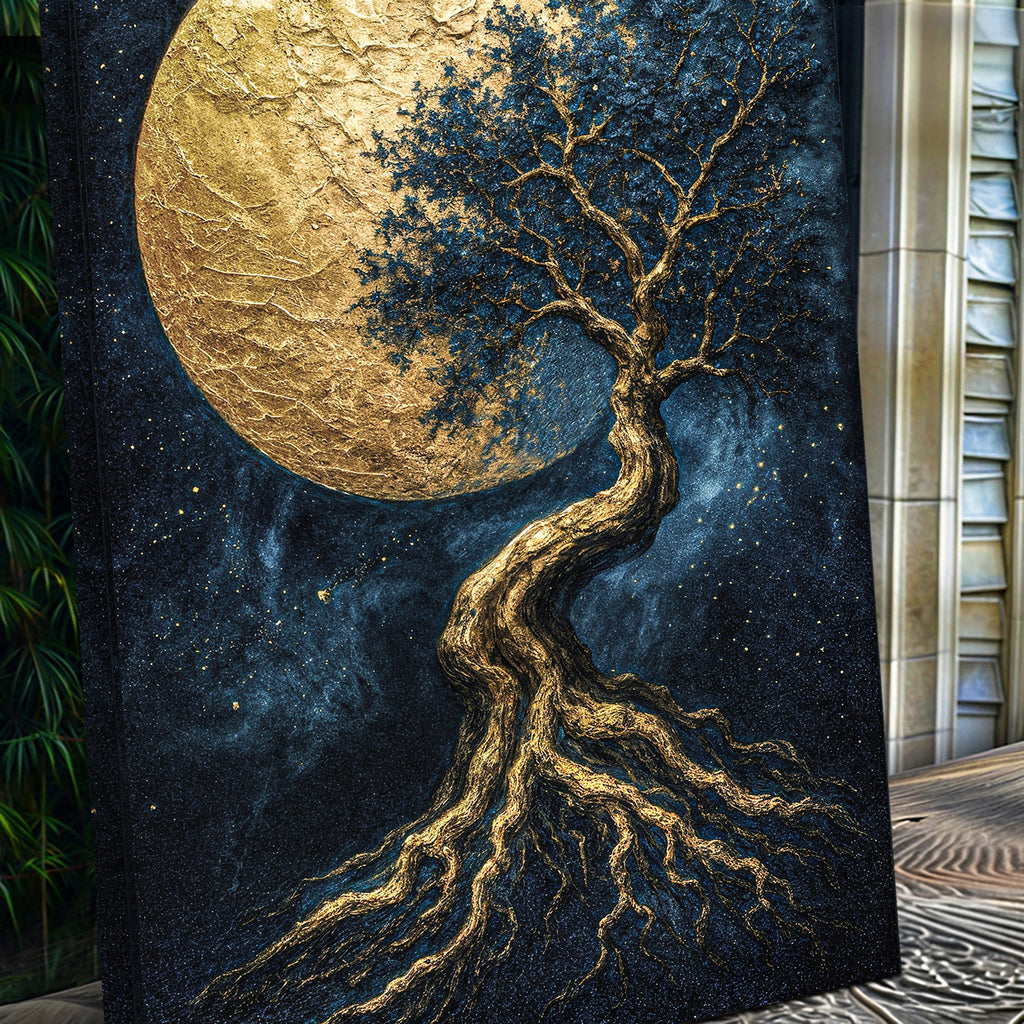 Mondbaum des Lebens Wandkunst