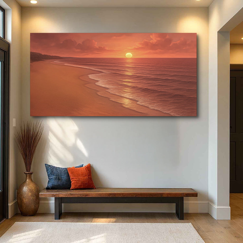 Strandküste Küstenwandbild VII