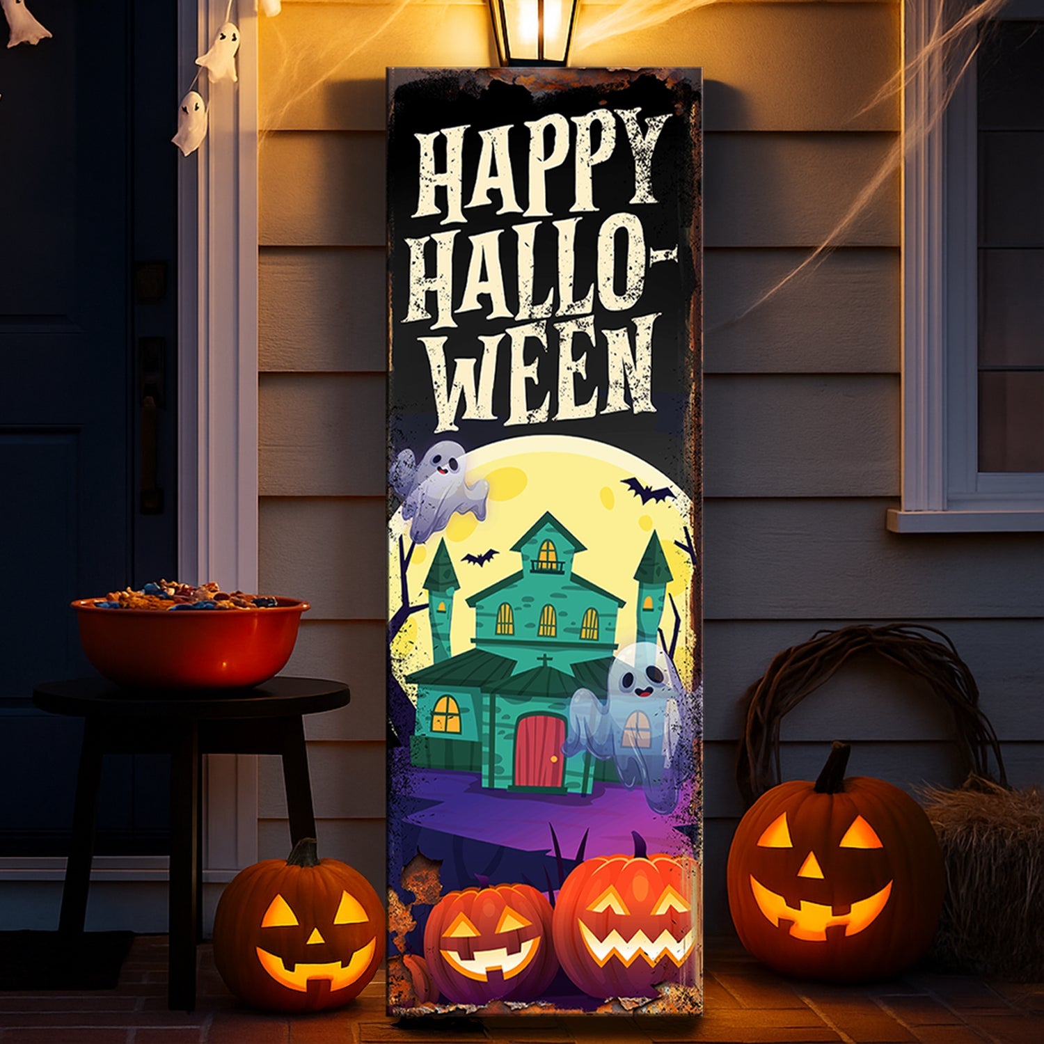 Halloween Willkommensschild