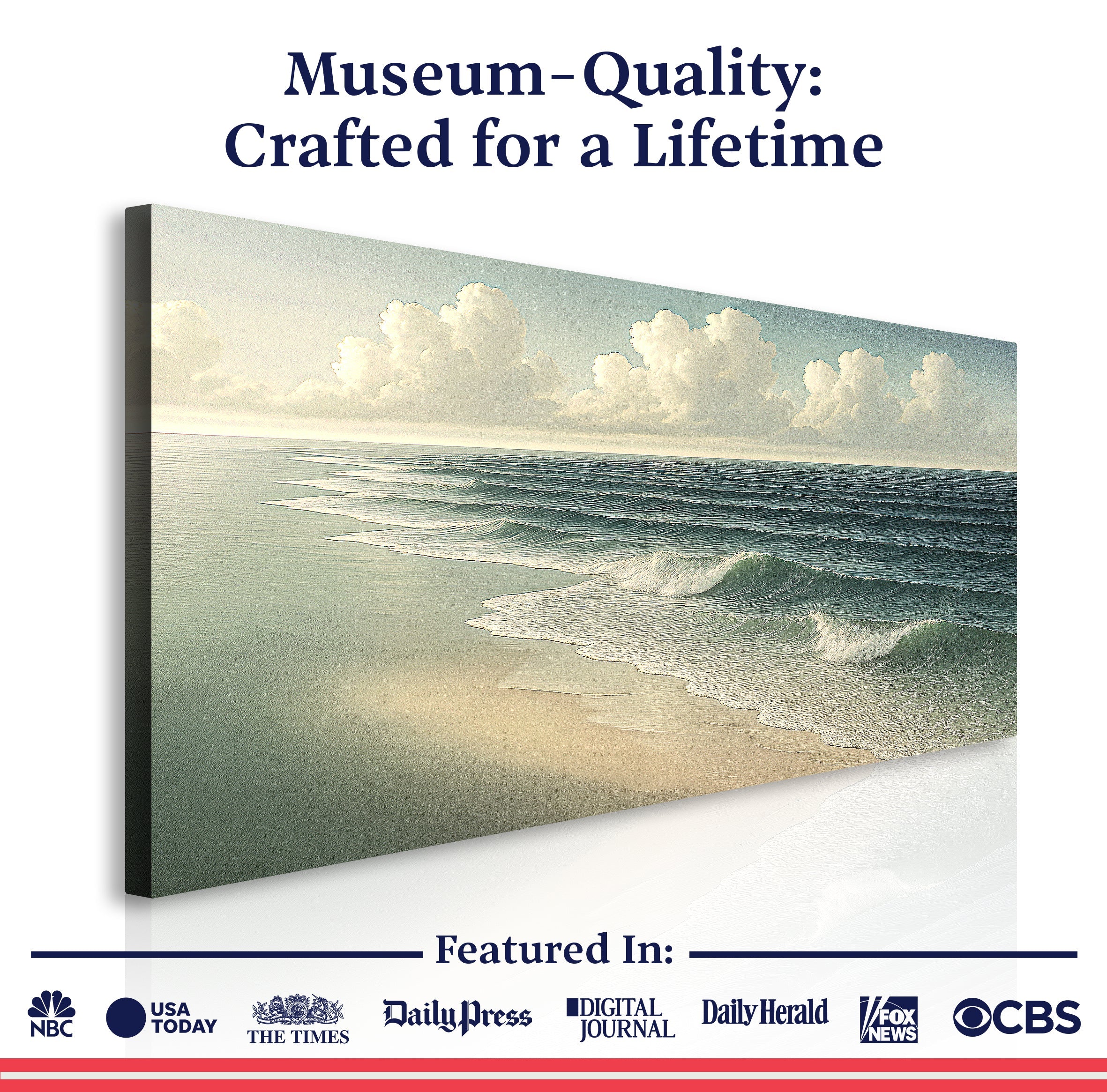 Strandküste Wandkunst VI